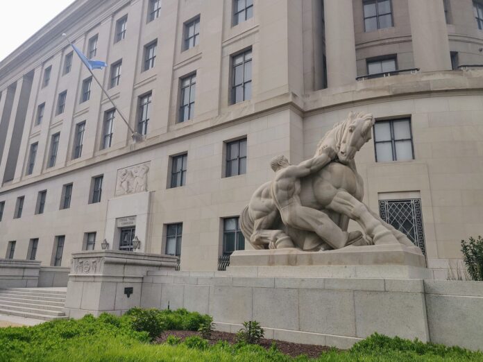 The Federal Trade Commission building in Washington, D.C.