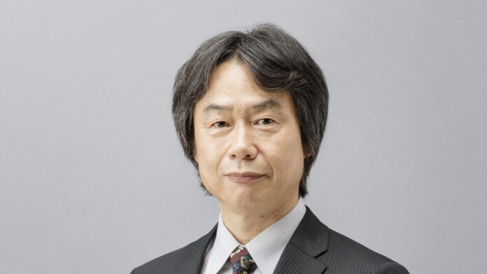 Nintendo's Shigeru Miyamoto in an official government honors portrait, June 2015