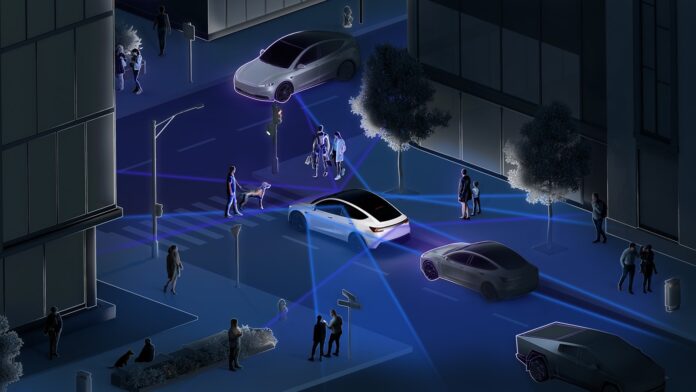 Tesla FSD Supervised Vehicle Safety Report Tesla Full Self-Driving Supervised Vehicle Safety Report graphic